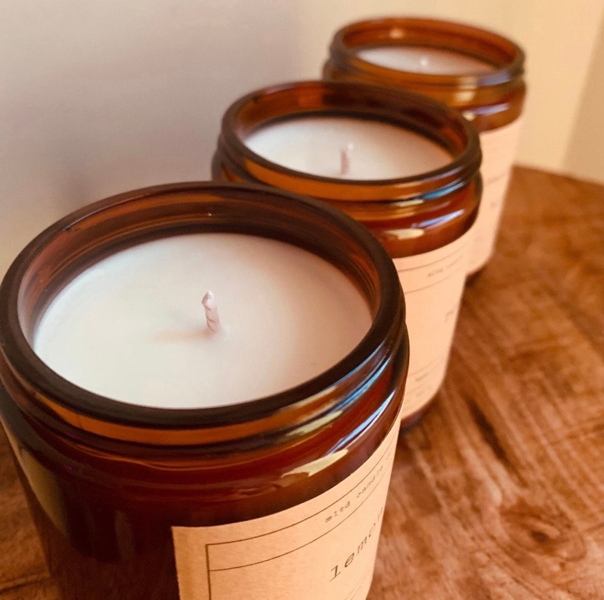 Custom Soy Candle Favors: Personalized Wedding, Party, Corporate Gifts
