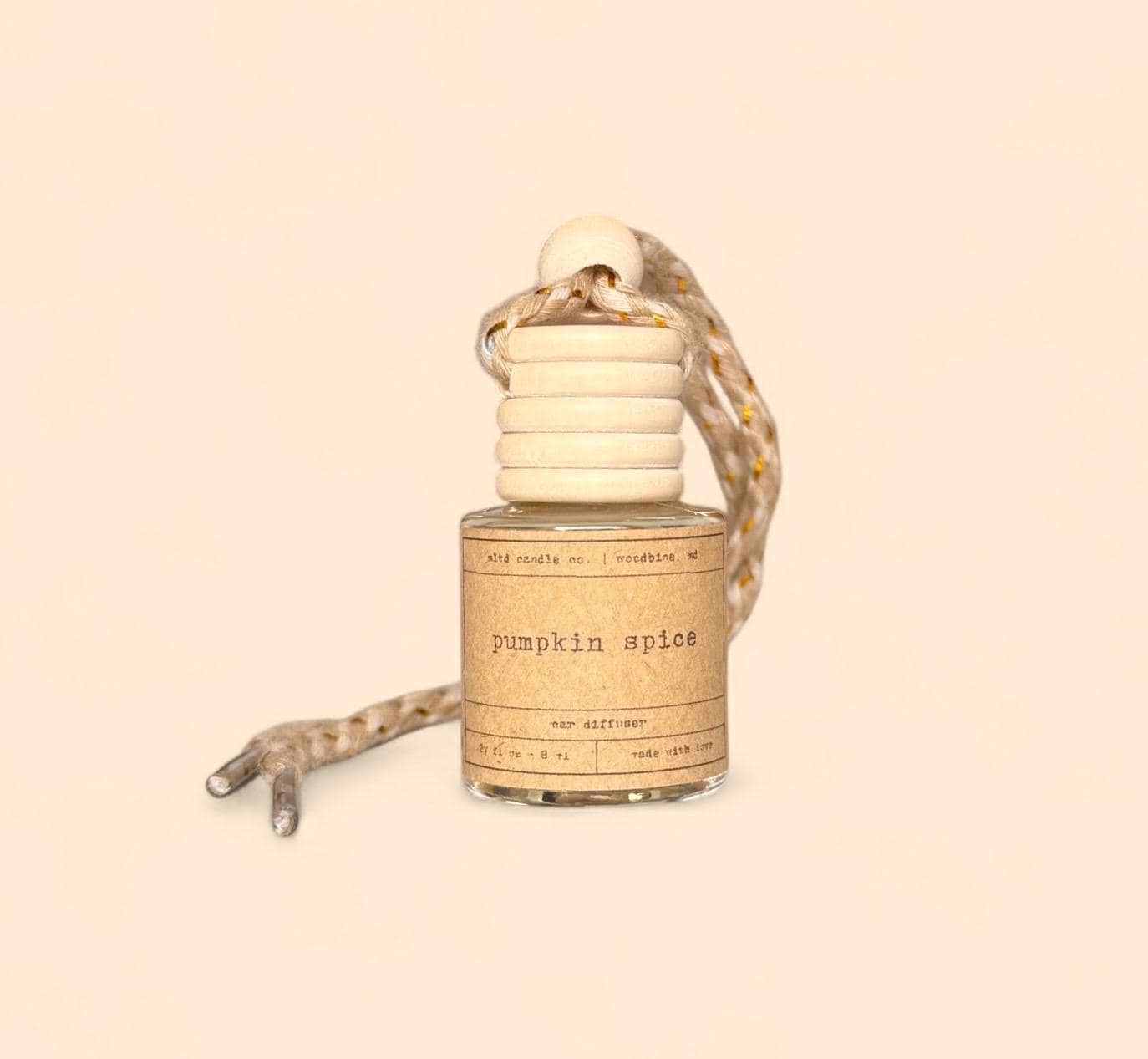 Fall Hanging Car Diffuser | Autumn Scented Air Freshener