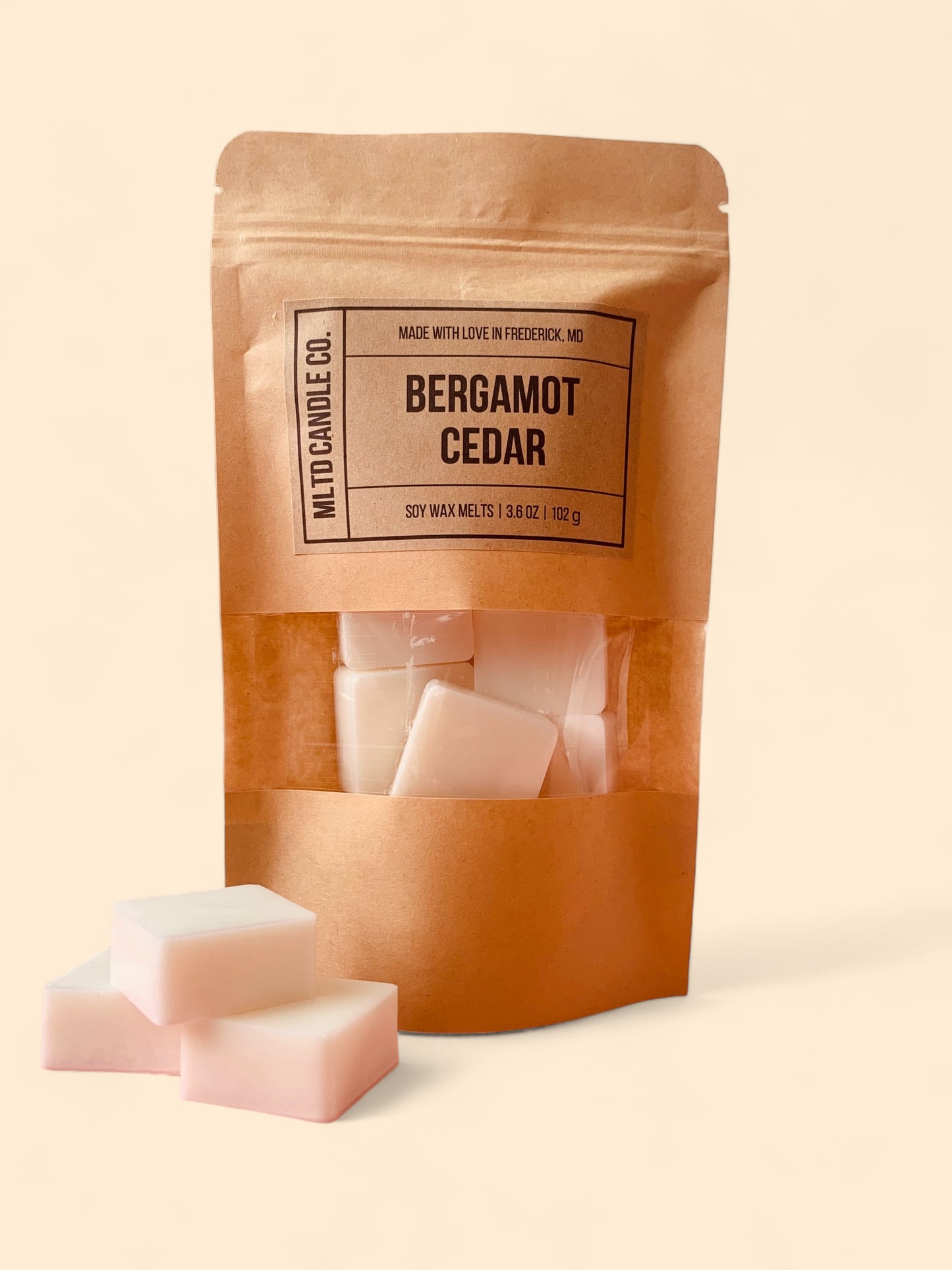 Bergamot Cedar Soy Wax Melts