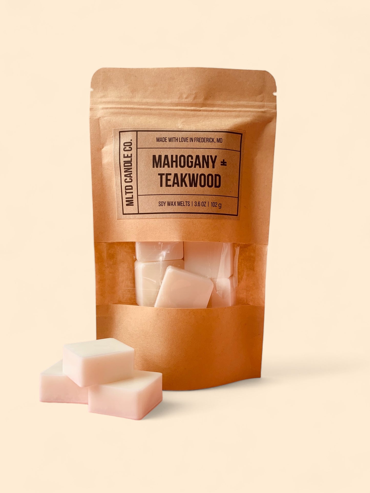 Mahogany + Teakwood Soy Wax Melts