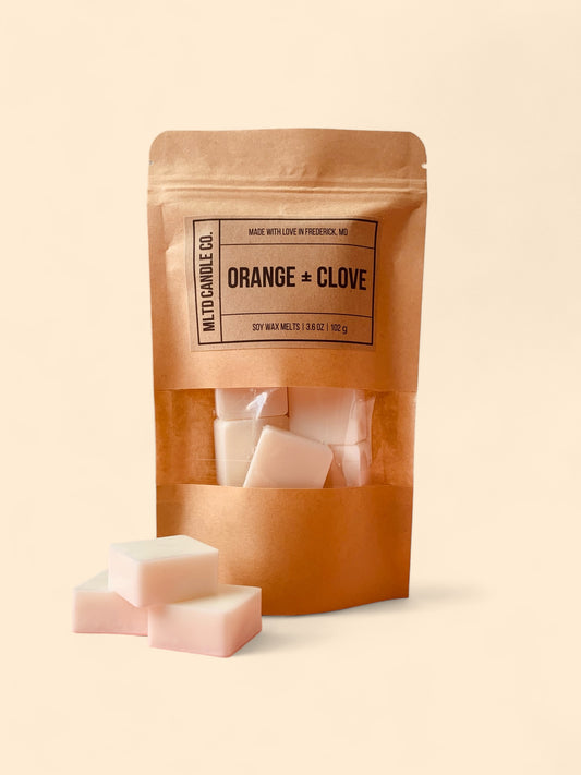 Orange + Clove Soy Wax Melts