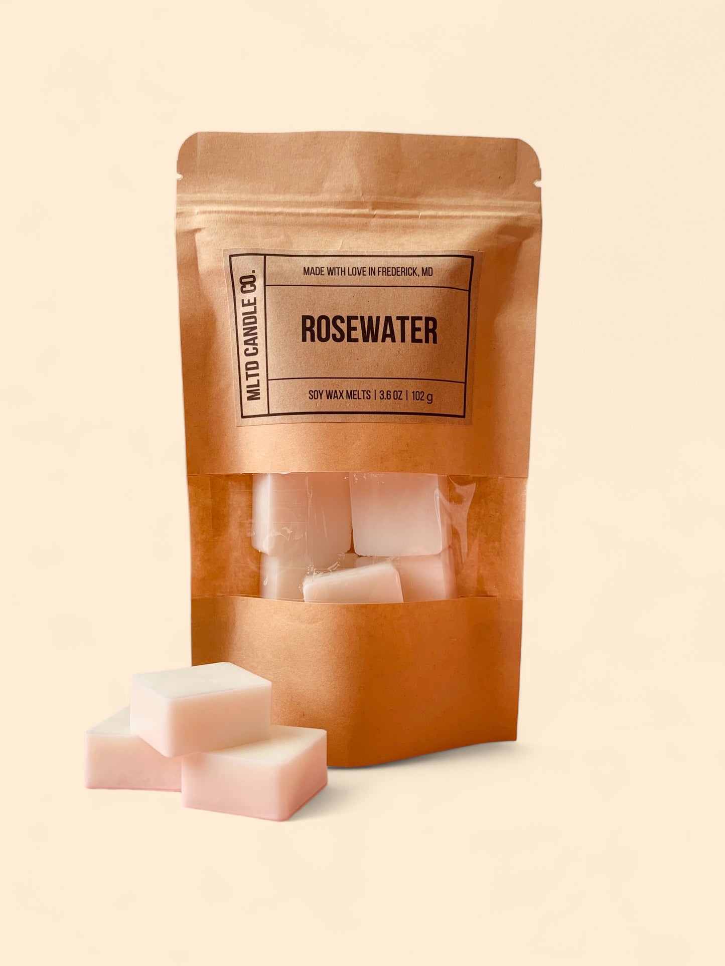 Rosewater Soy Wax Melts