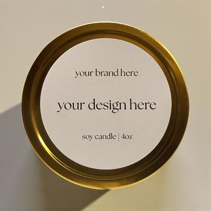 Custom Branded Candle Tins