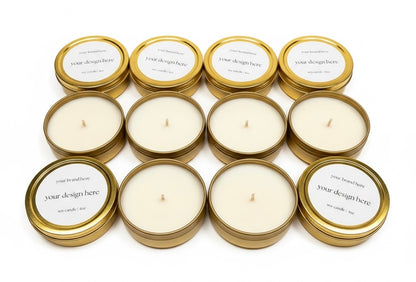 Custom Branded Candle Tins
