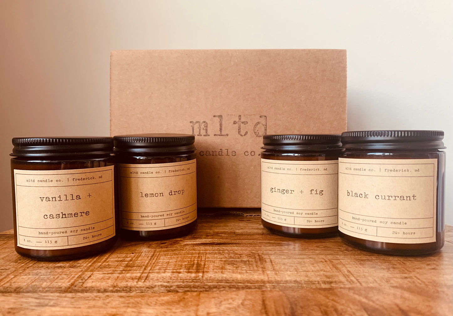 Candle Sampler Pack: Scented Soy Candle Gift Set