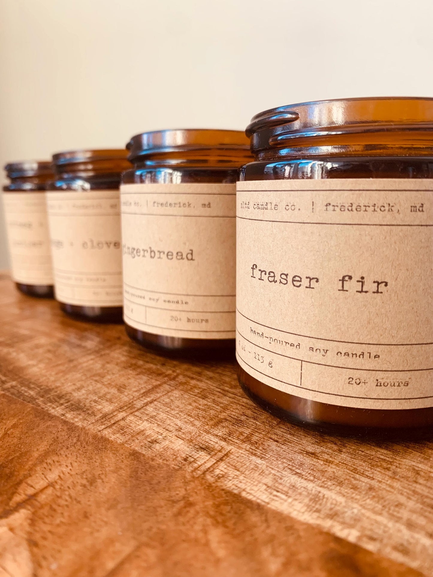 Holiday Candle Sampler Pack: Christmas Scented Soy Candle Gift Set