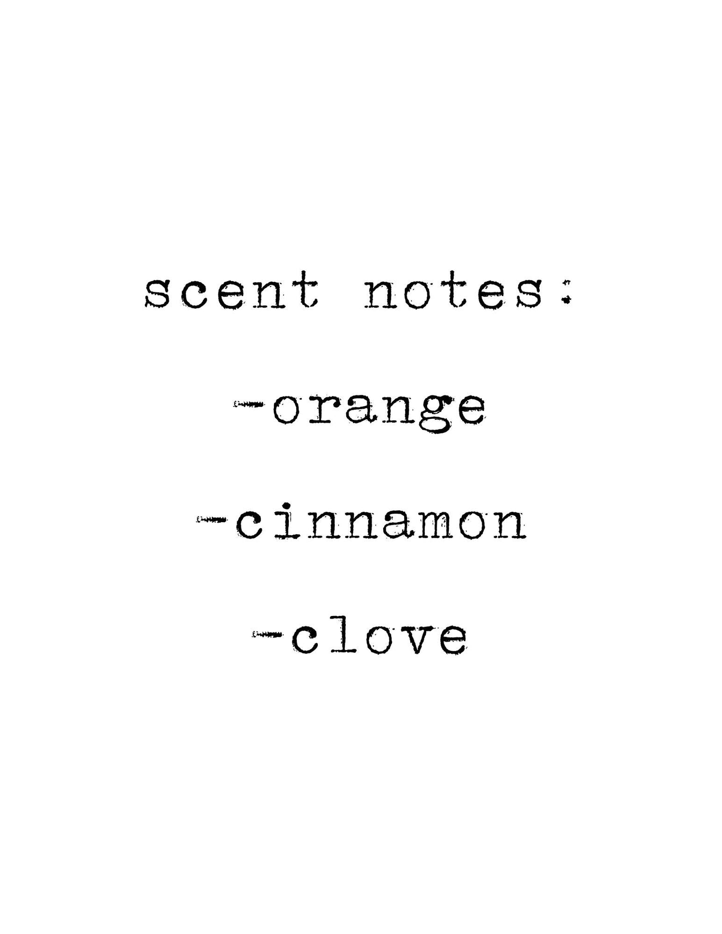 Orange + Clove Soy Candle