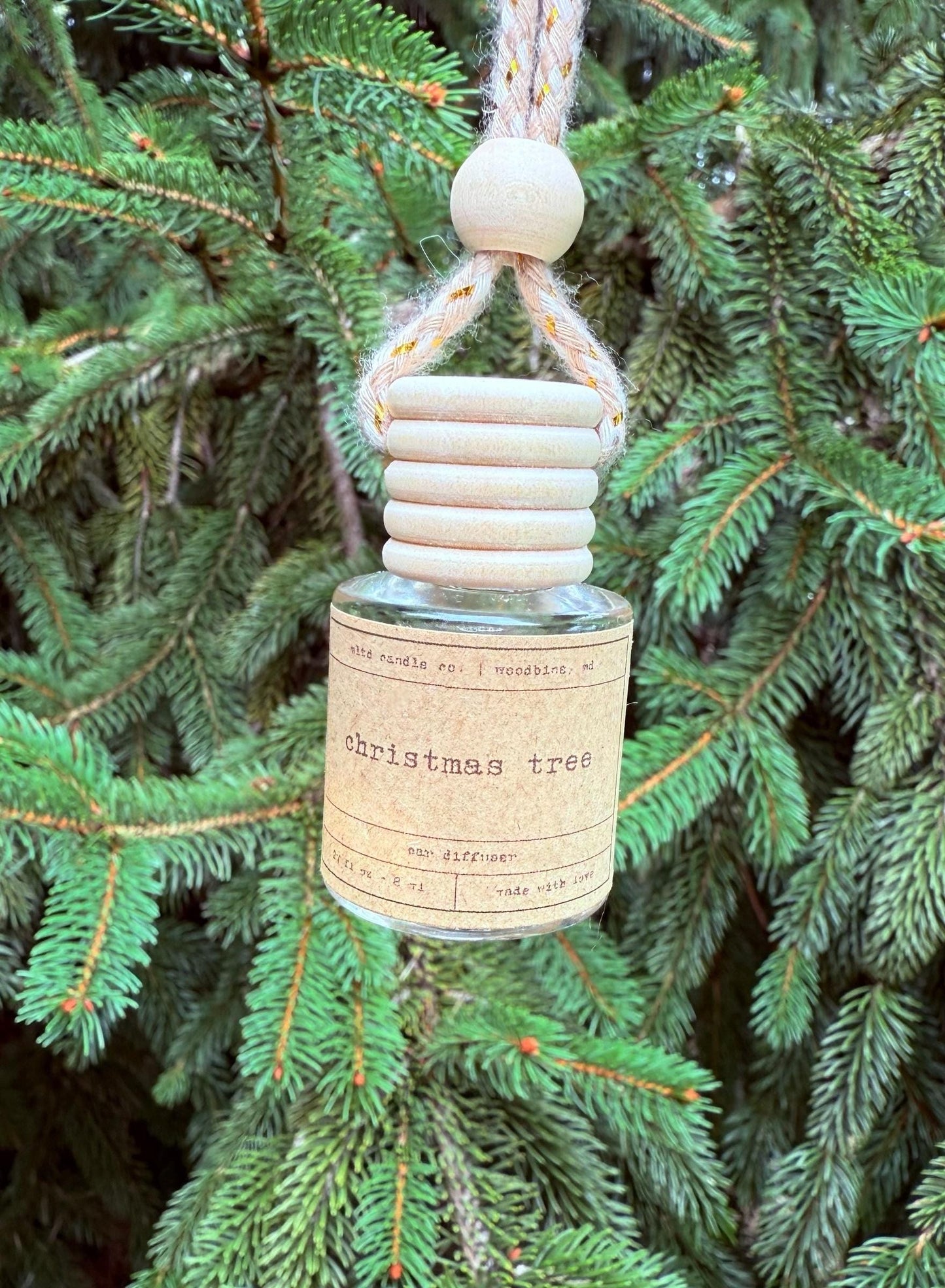 Christmas Hanging Car Diffuser | Holiday Scented Air Freshener