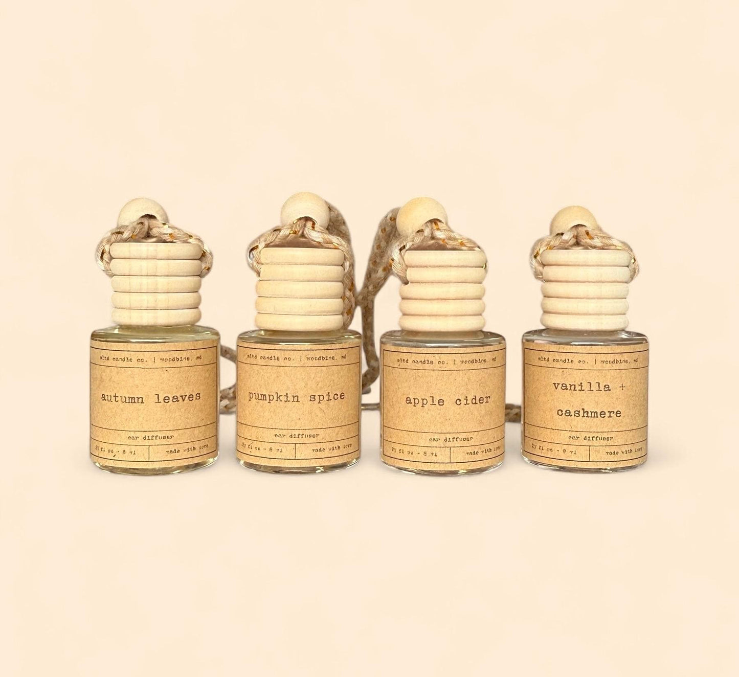 Fall Hanging Car Diffuser | Autumn Scented Air Freshener