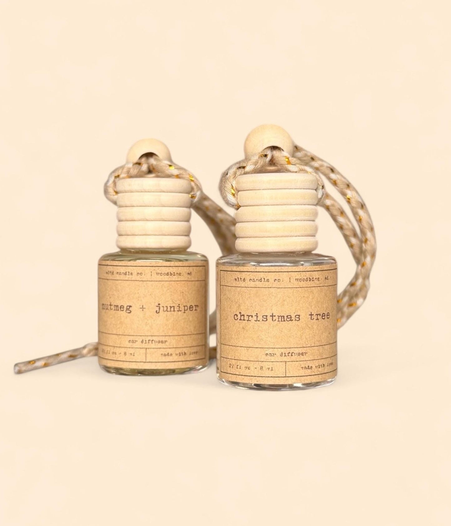 Christmas Hanging Car Diffuser | Holiday Scented Air Freshener