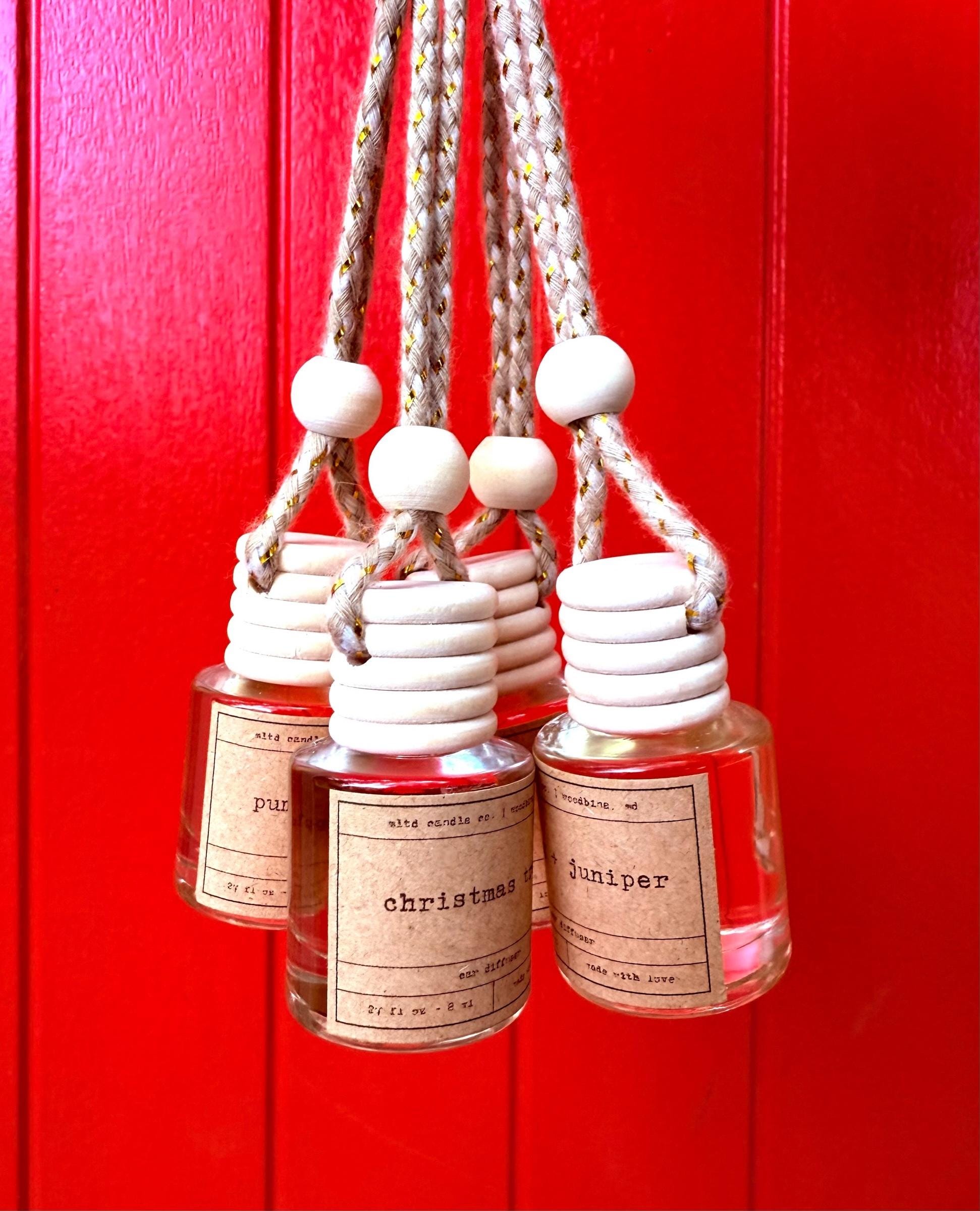 Christmas Hanging Car Diffuser | Holiday Scented Air Freshener