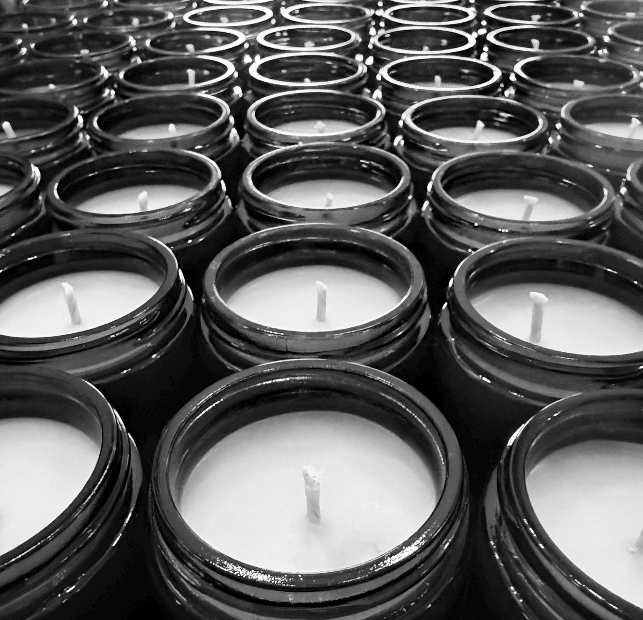 Hocus Pocus Soy Candle: Pumpkin, Cinnamon, Coconut, Bourbon Scent