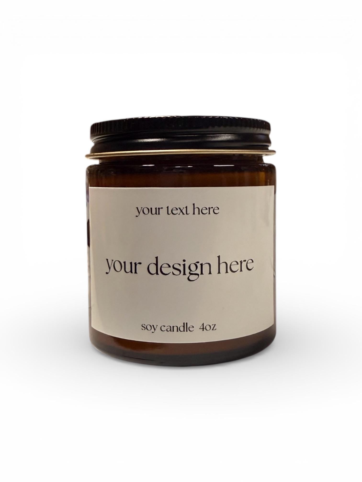 Baby Shower Candle Favors | Soy Candle Jars for Any Occasion | Bridal Shower, Wedding, Party Favors
