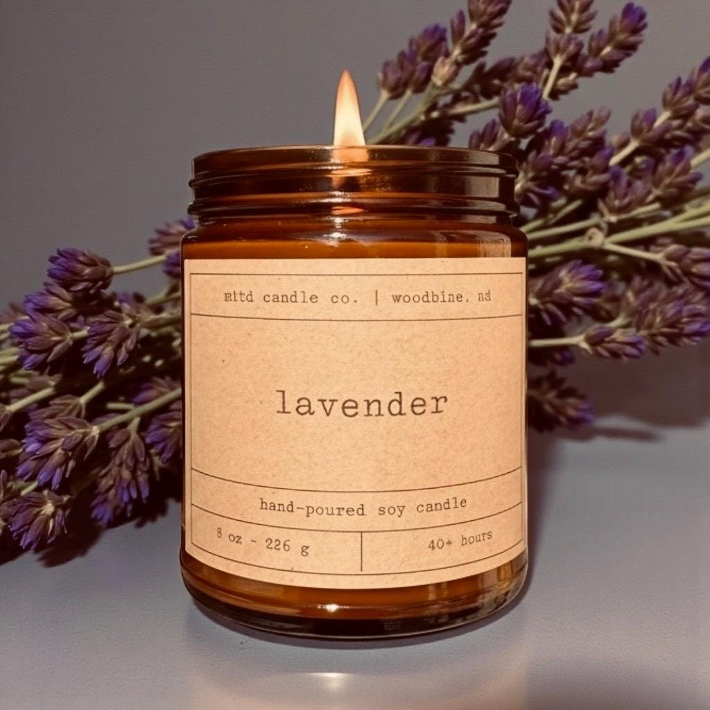 Lavender Soy Candle
